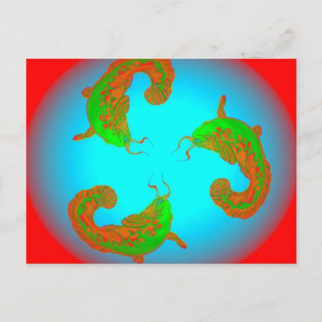 Postal Pescado 02k3vi (Anverso)