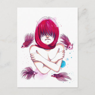 Postal Pescado ahogado