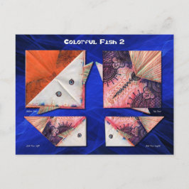 Postal Pescado colorido 2