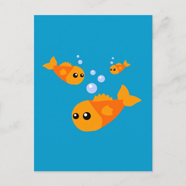 Postal Pescado Cutte (Anverso)