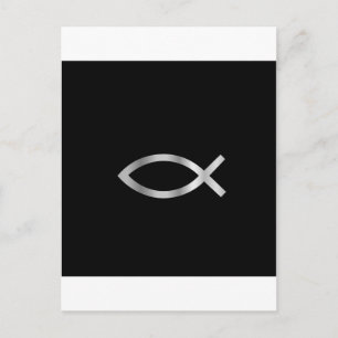 Postal Pescado de Christianity Ichthys