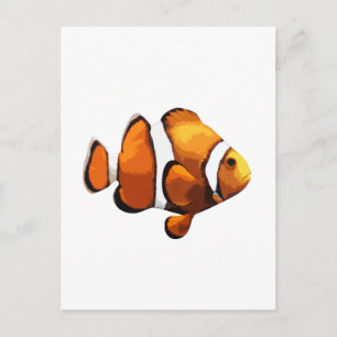 Postal Pescado de Payaso