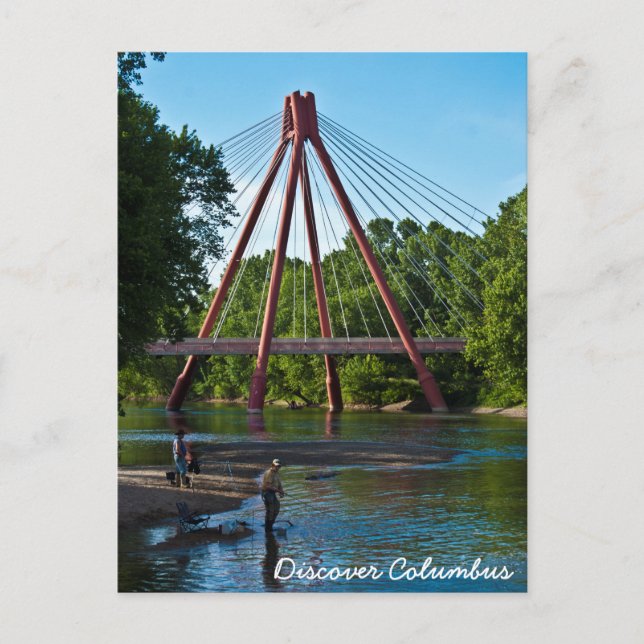 Postal Pescado desaparecido en el río blanco de la horqui (Anverso)