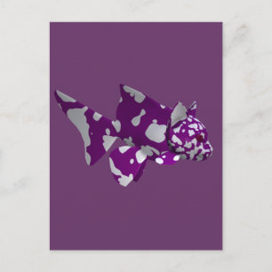 Postal Pescado morado
