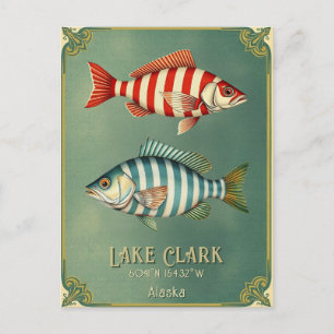 Postal Pescado náutico de los Estados Unidos de América