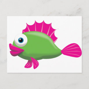POSTAL PESCADO VERDE