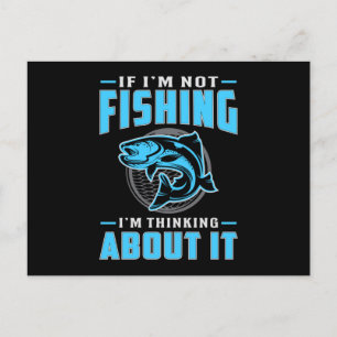 Postal Pescador Amo Pescador Pescado Rod Gracioso regalo