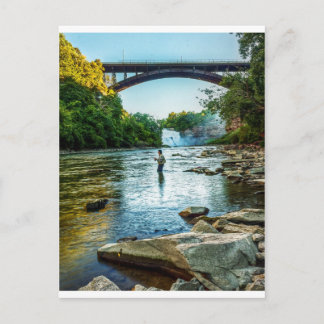 Postal Pescador del Genesee