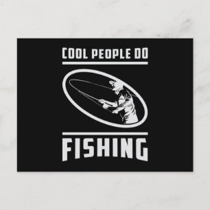 Postal Pescador Pescador Amo Pescador Rod Gracioso regalo