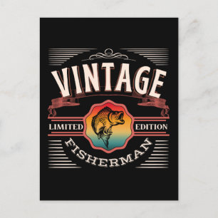 POSTAL PESCADOR VINTAGE EDICIÓN LIMITADA 