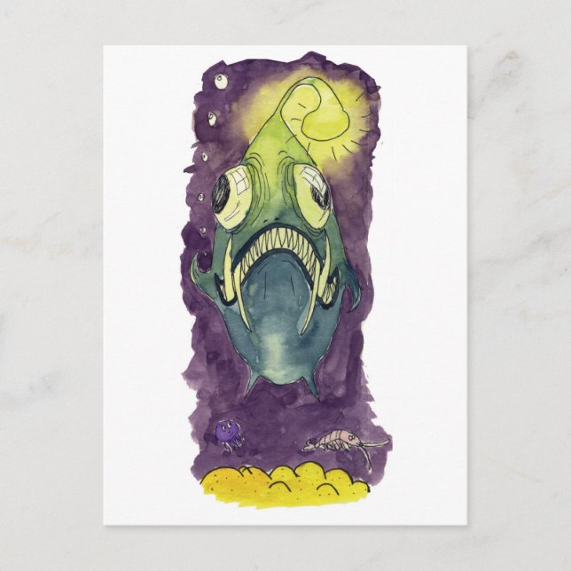 Postal Pescados de pescador (Anverso)