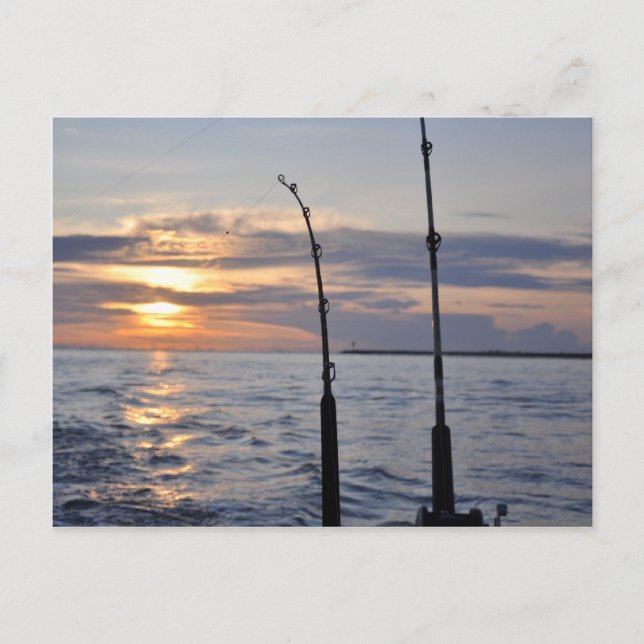 Postal ¡Pescados encendido! (Anverso)