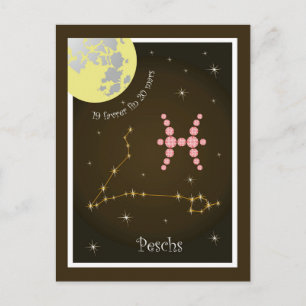 Postal Peschs 19 favrer fin 20 mars Postkarte