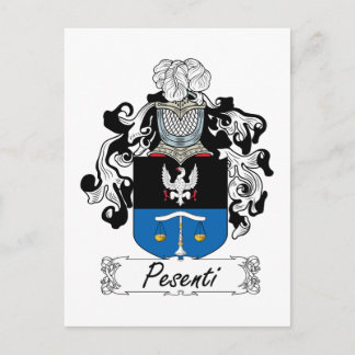 Postal Pesenti Family Crest