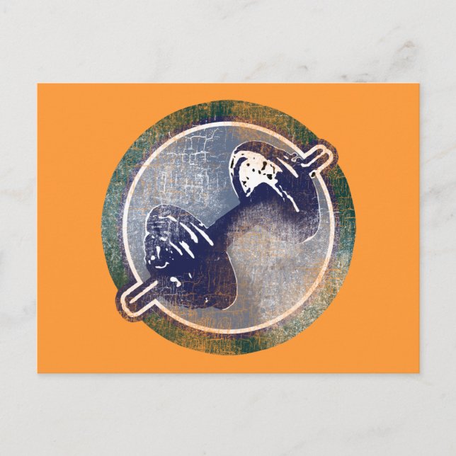 Postal Peso en forma de gimnasio (Anverso)