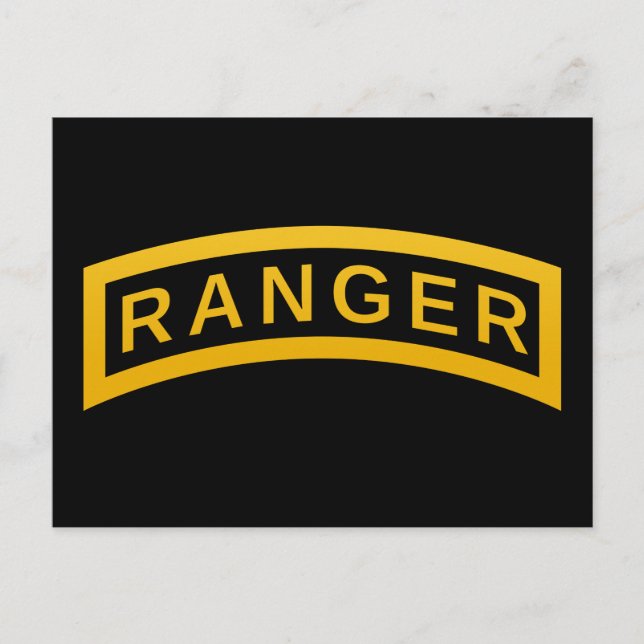Postal Pestaña Ranger (Anverso)