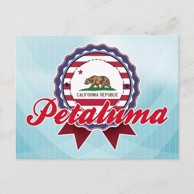 Postal Petaluma, CA (Anverso)