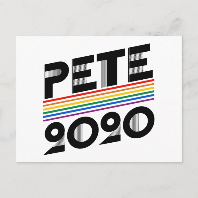 Postal Pete Orgullo 2020 (Anverso)