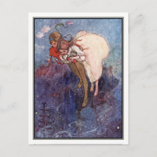 Postal Peter Pan y Wendy de Alice B. Woodward