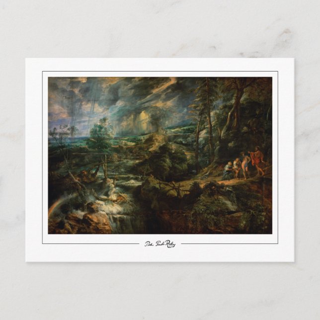 Postal Peter Paul Rubens #6 - Postcard Bella Artes (Anverso)