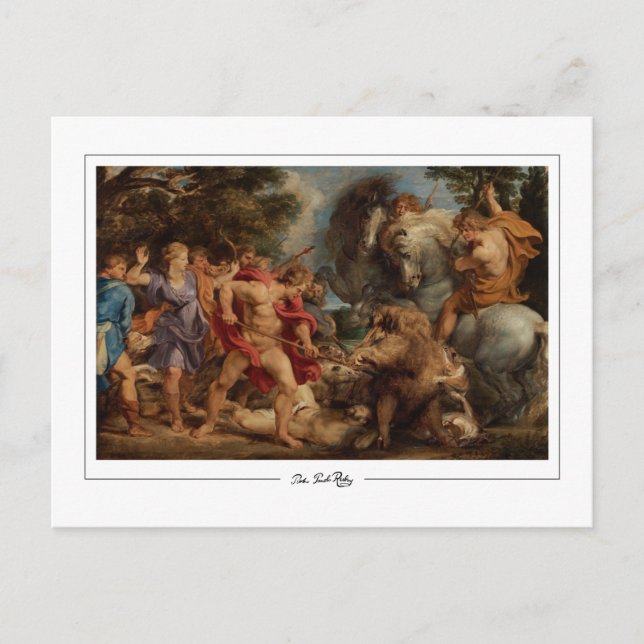 Postal Peter Paul Rubens #9 - Postcard Bella Artes (Anverso)