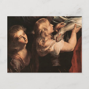 Postal Peter Paul Rubens - Descenso de la Cruz