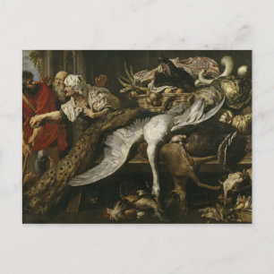 Postal Peter Paul Rubens - El reconocimiento de los filós