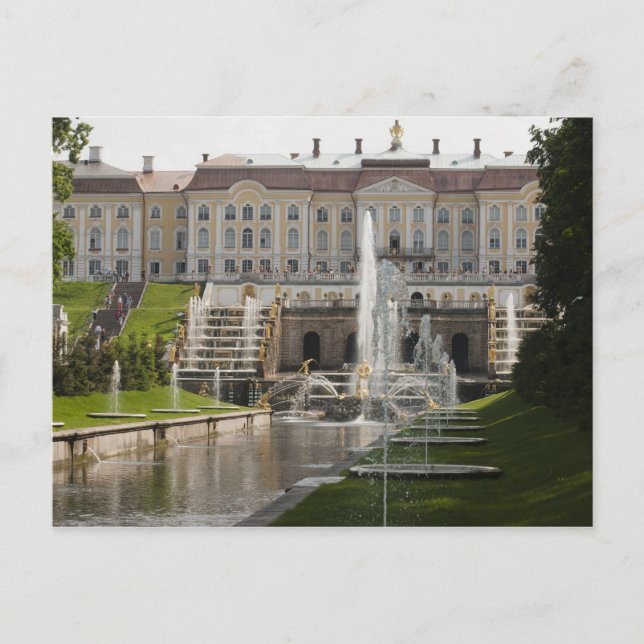 Postal Peterhof (Anverso)