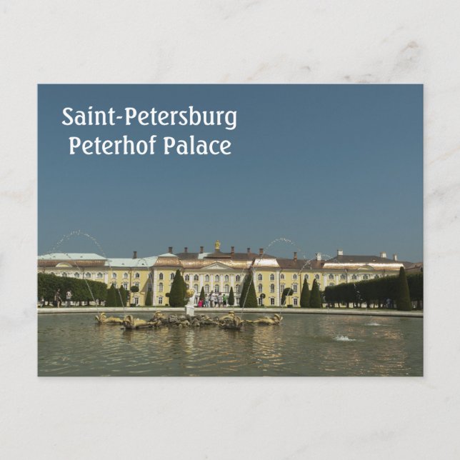 Postal Peterhof (Anverso)