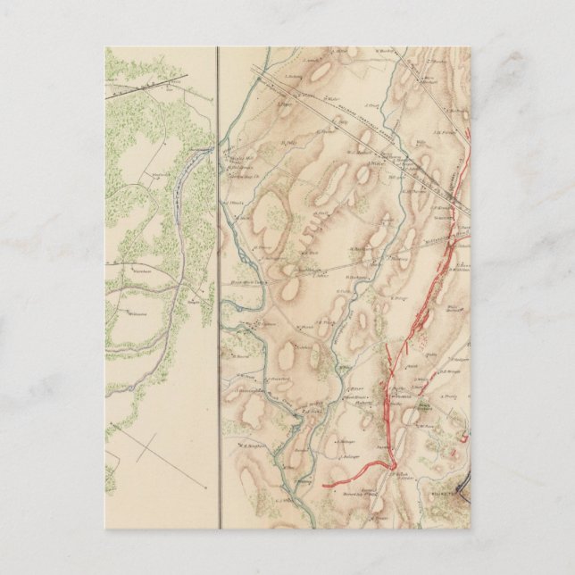Postal Petersburgo, Gettysburg (Anverso)