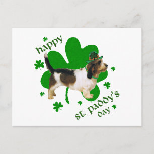 Postal Petit Basset Griffon Vendeen St Paddy