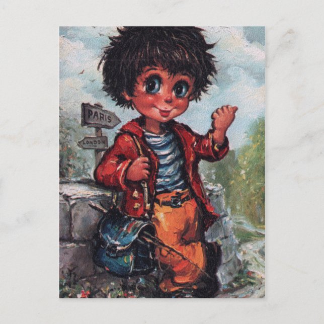 Postal Petit Poulbot stop (Anverso)