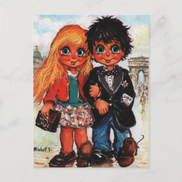 Postal Petits Poulbots Lido