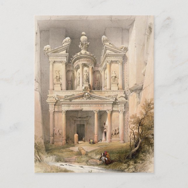 Postal Petra (Anverso)