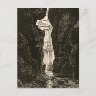 Postal Petra Jordan Patrimonio de la Humanidad de la UNES