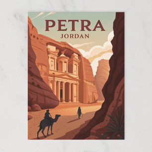 Postal Petra, Jordania