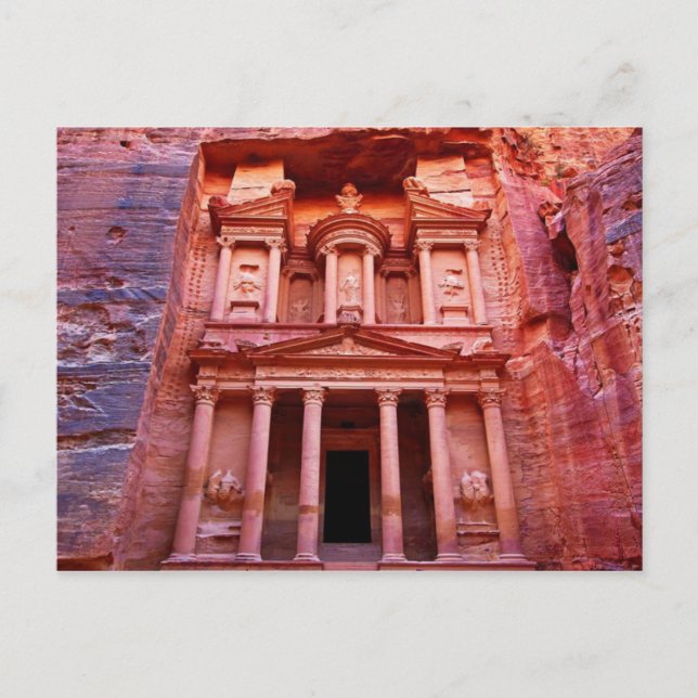 Postal Petra, Jordania (Anverso)