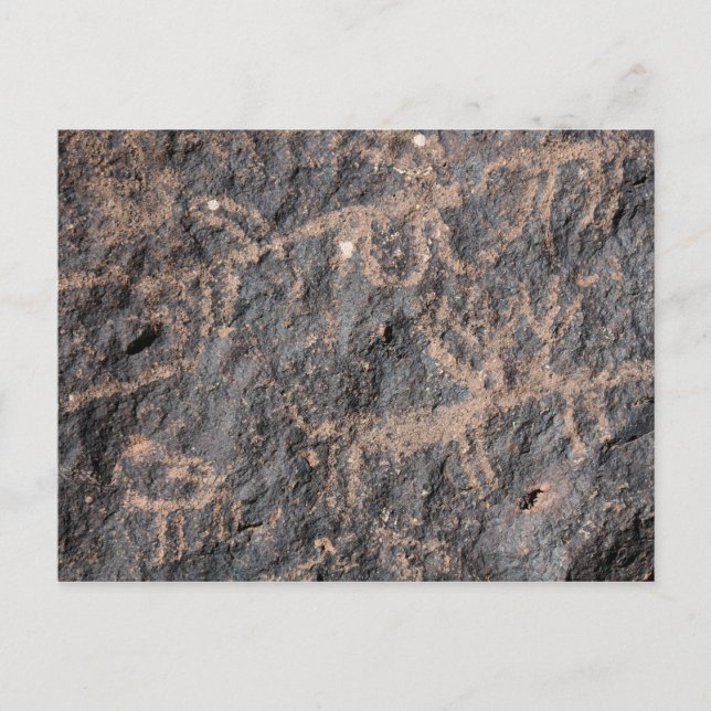 Postal Petroglifos (Anverso)