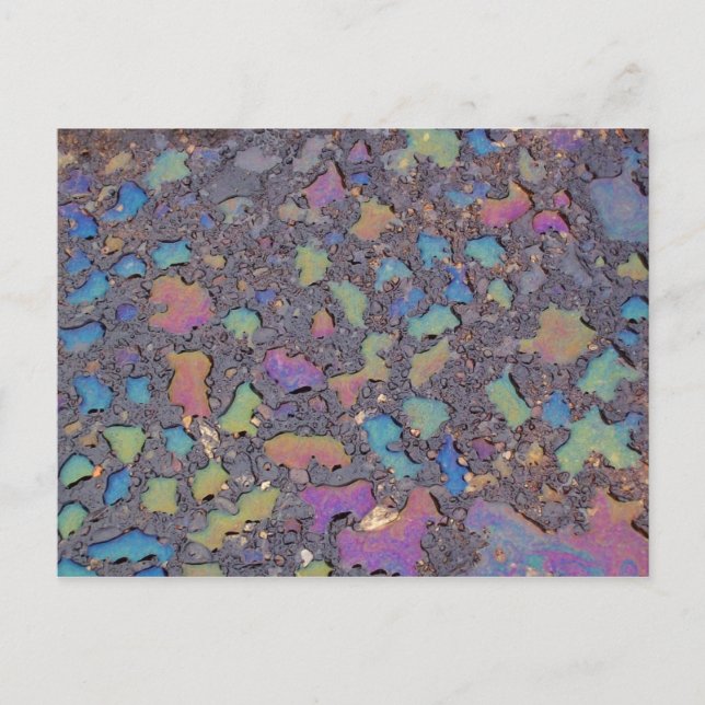 Postal Petróleo y agua (Anverso)