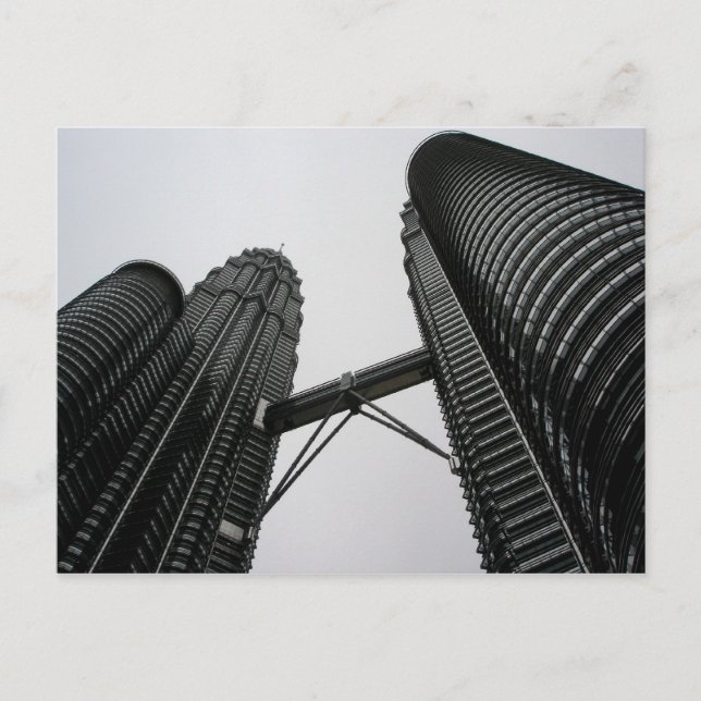 Postal Petronas Twin Towers (Anverso)