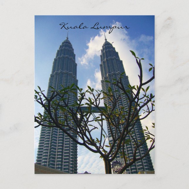 Postal petronas twin tows tops kl (Anverso)