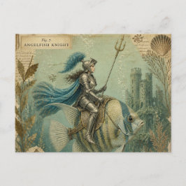 Postal Pez ángel Caballero