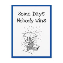 Pez de Dibujos Animados Triste Día Malo Simpatía