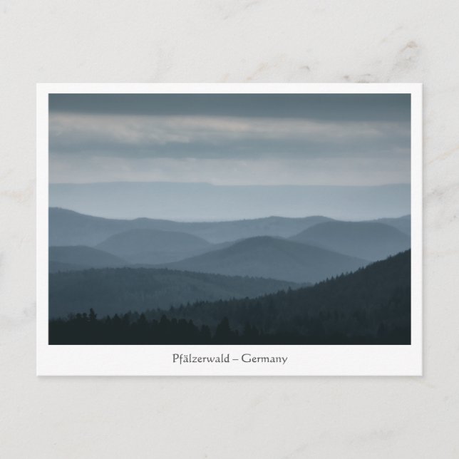 Postal Pfälzerwald Alemania (Anverso)