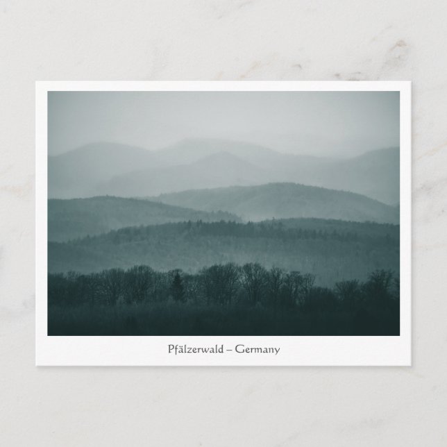 Postal Pfälzerwald Alemania (Anverso)
