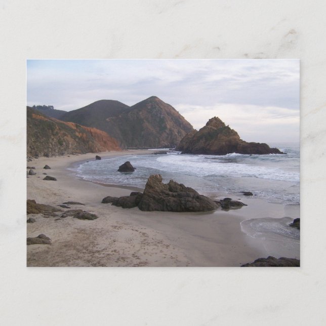 Postal Pfeiffer Beach Big Sur, Ca. (Anverso)