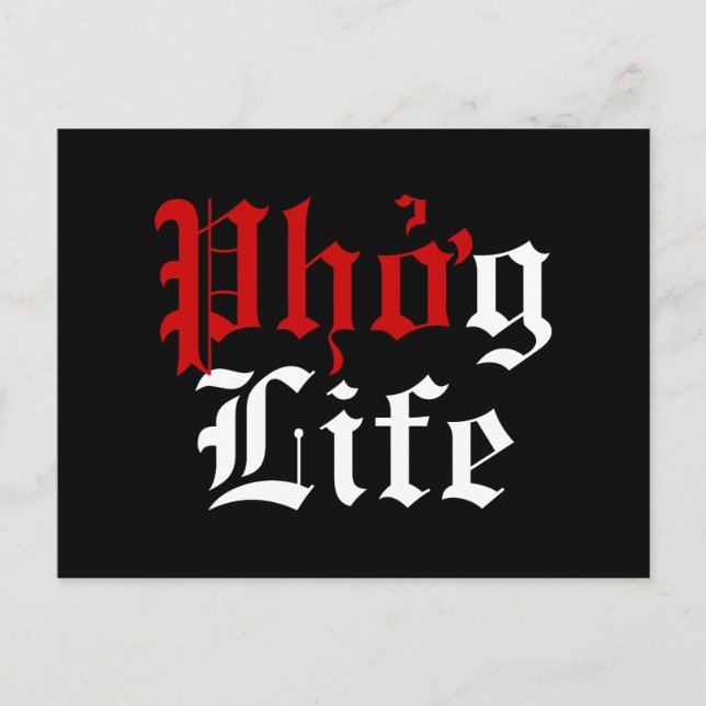 Postal Phở g Life (Anverso)