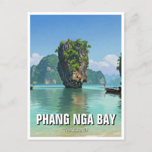 Postal Phang Nga Bay Thailand Travel
