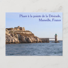 Postal Phare à la pointe de la Désirade Postcard
