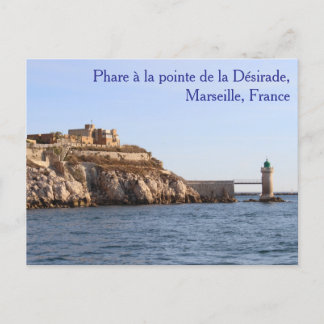Postal Phare à la pointe de la Désirade Postcard